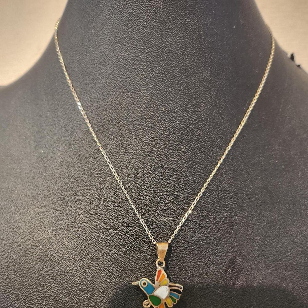 950 sterling silver pendant with 925 sterling silver necklace